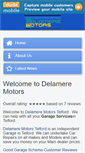 Mobile Screenshot of delameremotors.co.uk